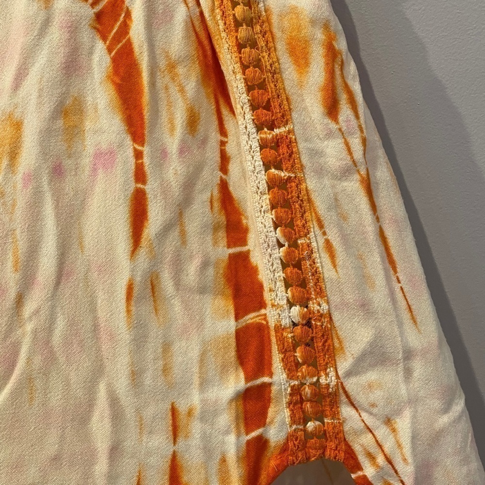 NWT Language Tie Dyed Sleeveless Shirt Size M - Picture 5 of 9